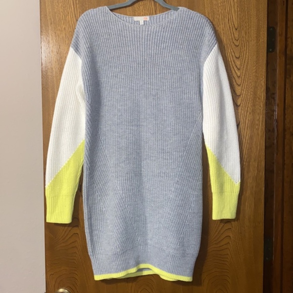 GB Gianni Bini Color block sweater dress size small